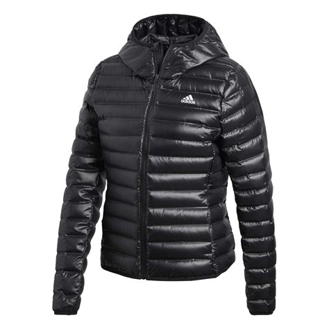 adidas daunenjacke schwarz damen|Daunen.